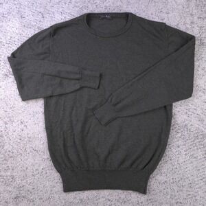 Rene Lezard Sweater Size Small 48 Merino Wool Made In Italy Crew Neck‎ Pullover